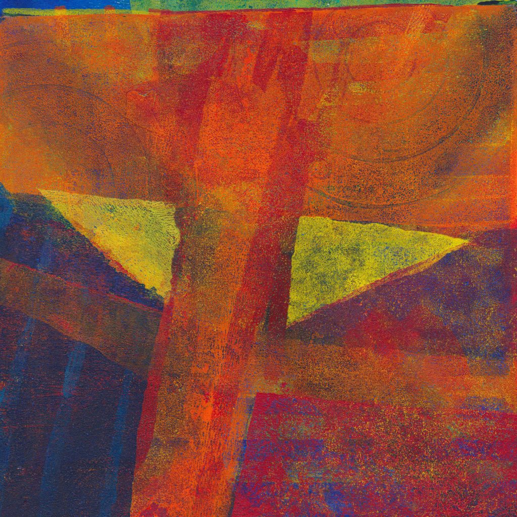 monotype abstract print