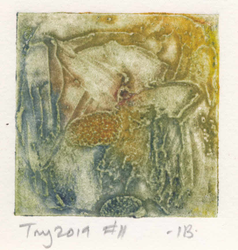 Tiny collagraph