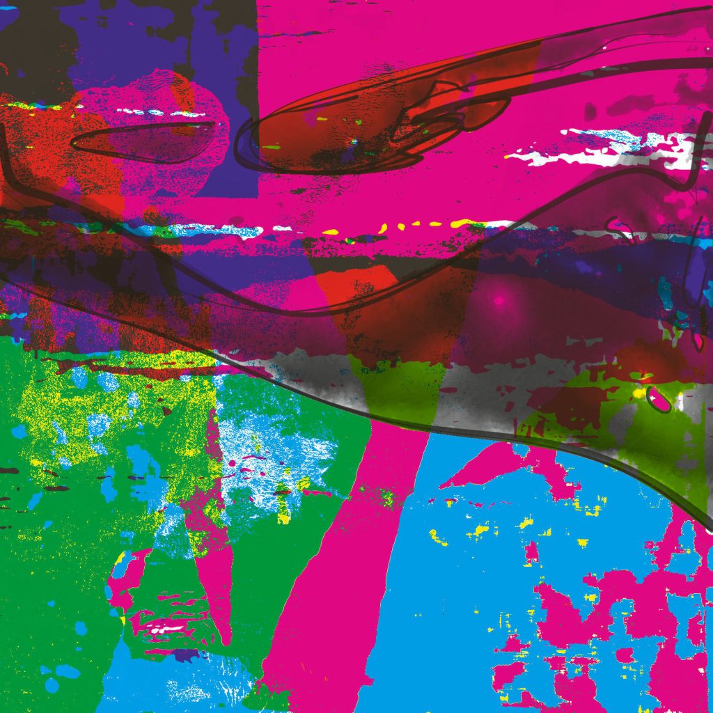 Digital abstract print
